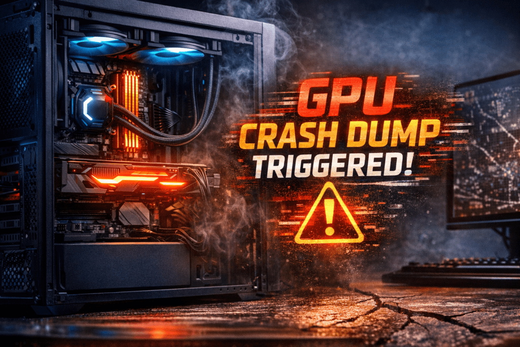 GPU Crash Dump Triggered: How to Fix It Fast GPU crash dump triggered